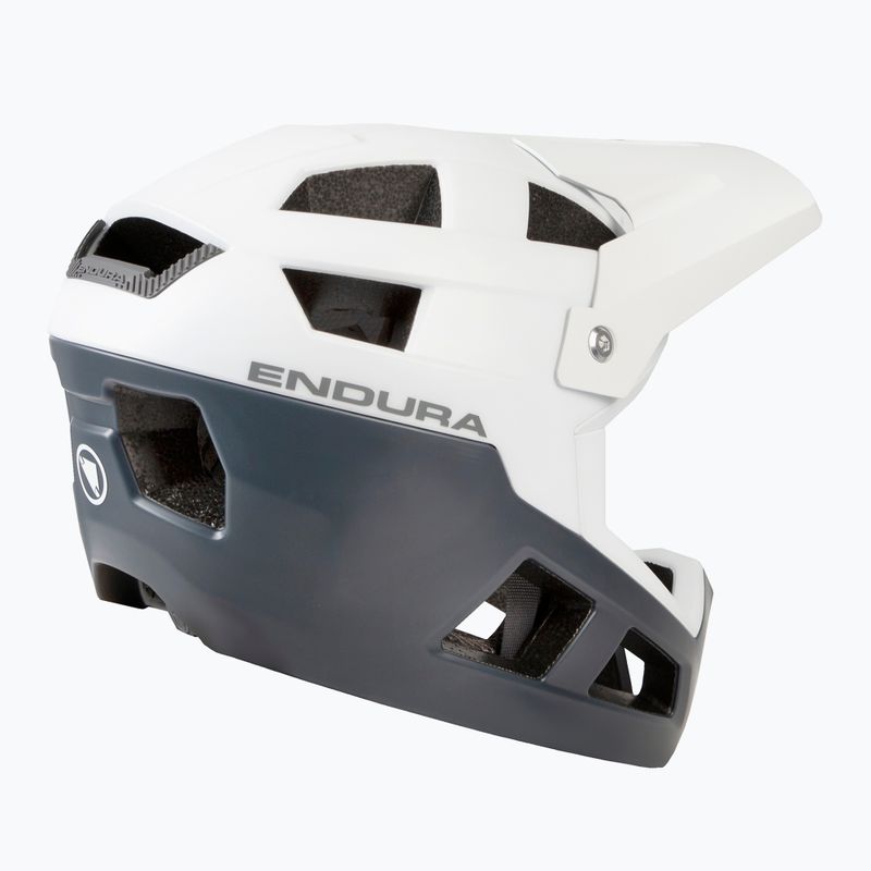 Endura Singletrack Full Face MIPS Fahrradhelm weiß 2