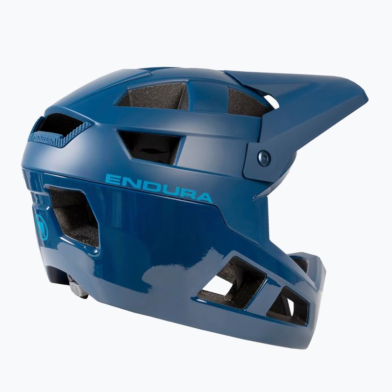 Fahrrad Helm Endura Singletrack Full Face MIPS blueberry 4