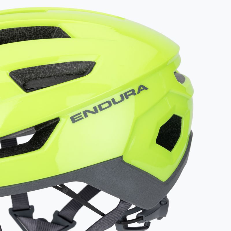 Endura Xtract hi-viz Fahrradhelm gelb 7