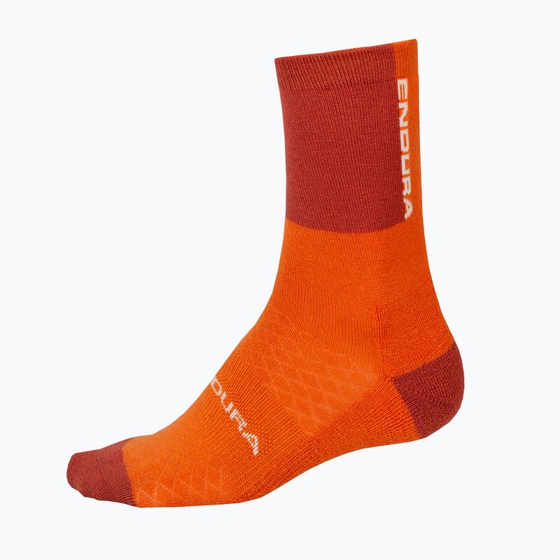 Fahrradsocken Damen Endura Baa Baa Merino Winter harvest