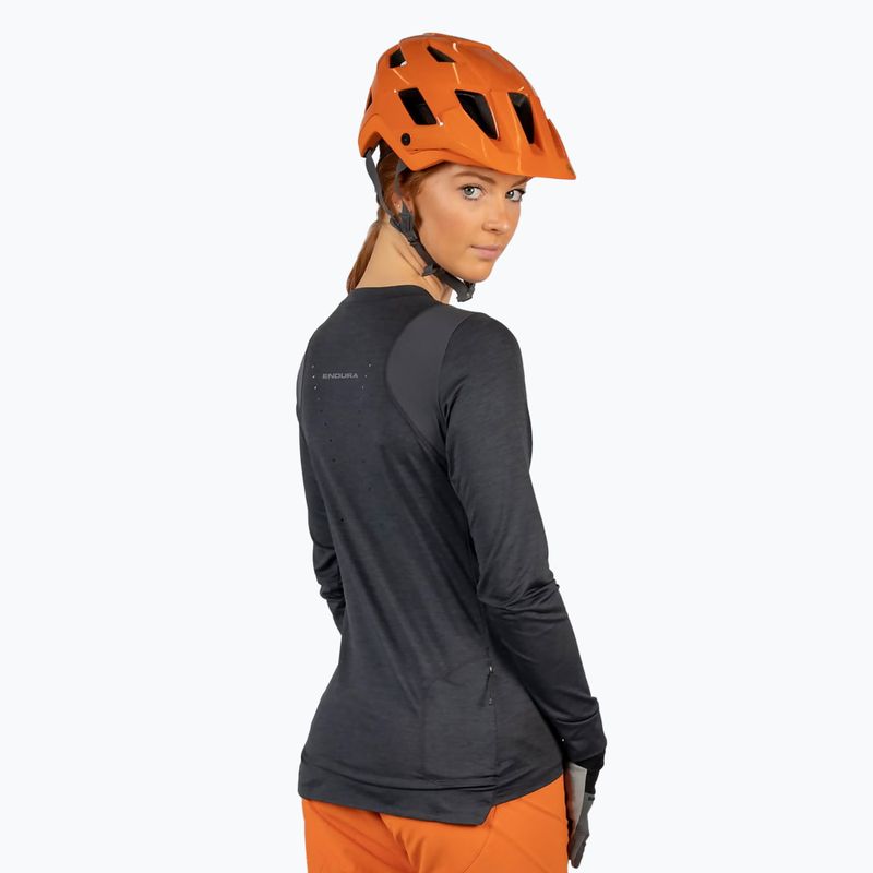 Fahrrad Longsleeve Damen Endura Singletrack grey 4