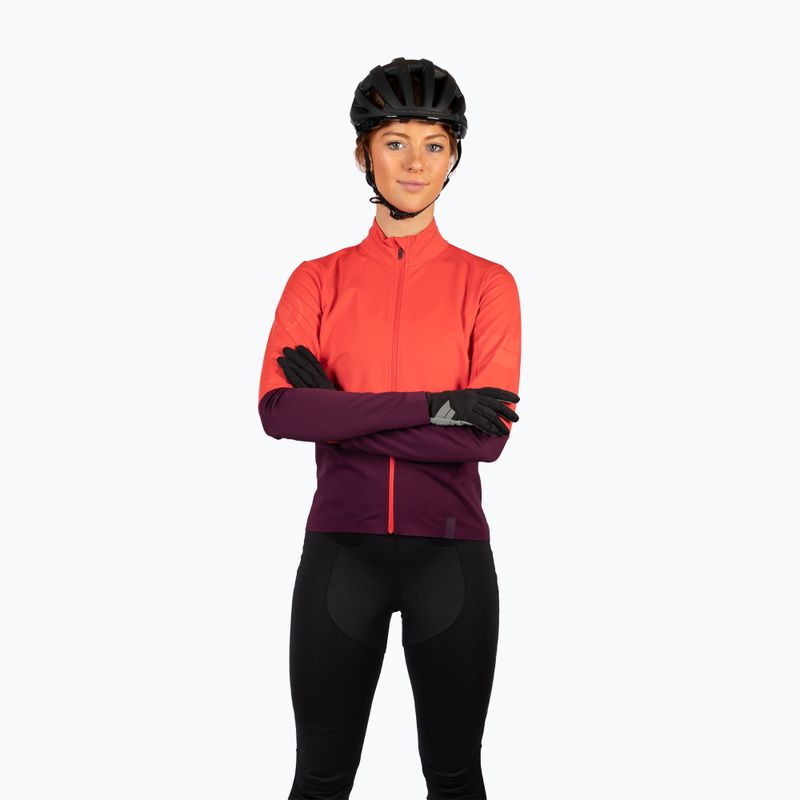 Fahrrad Longsleeve Damen Endura FS260 Jetstream aubergine 4