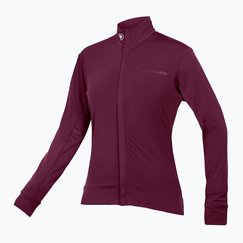 Fahrrad Longsleeve Damen Endura Xtract Roubaix aubergine 8