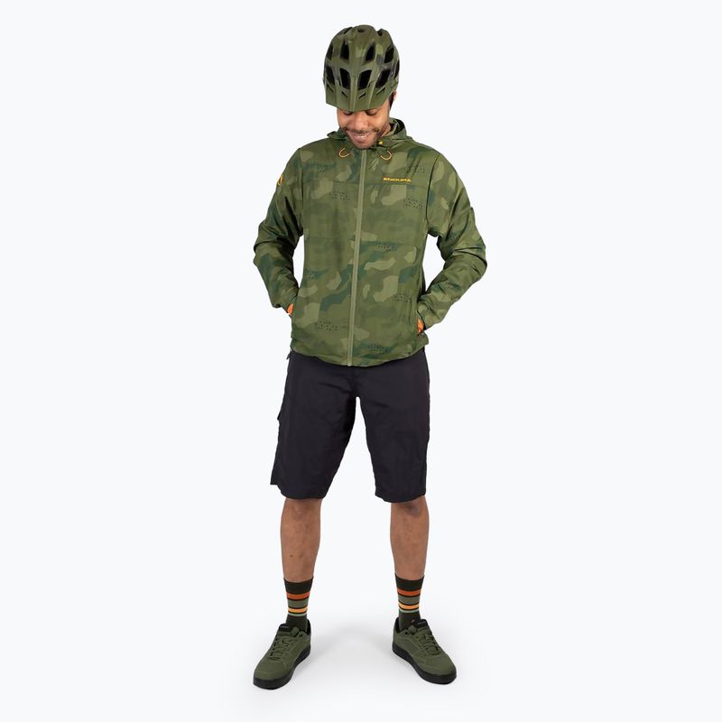 Fahrradjacke Herren Endura Hummvee Windshell tonal olive 2