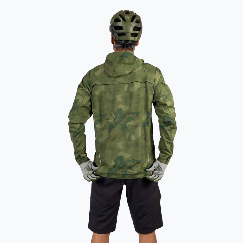 Fahrradjacke Herren Endura Hummvee Windshell tonal olive 4