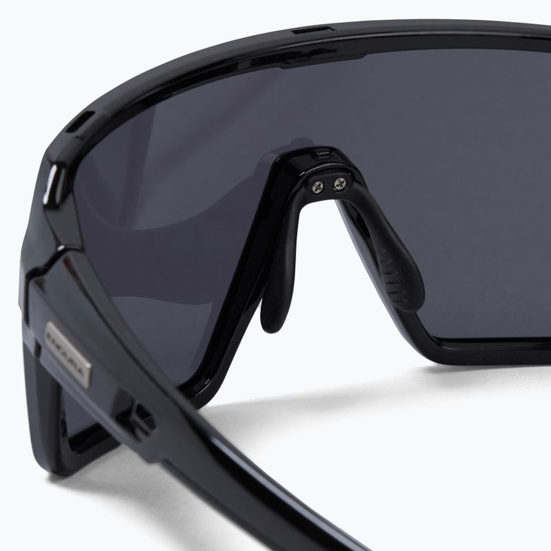 Endura Singletrack schwarz/platin revo smoke/clear silver flash mirror Sonnenbrille 5