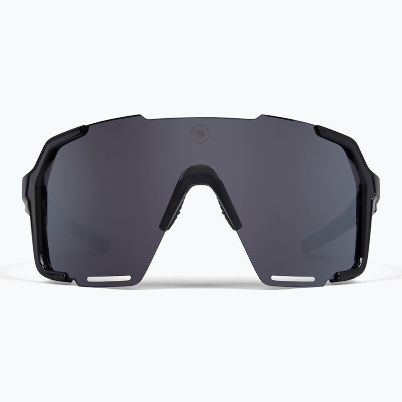 Endura Singletrack Frameless schwarz/platin revo smoke/clear silver flash Sonnenbrille