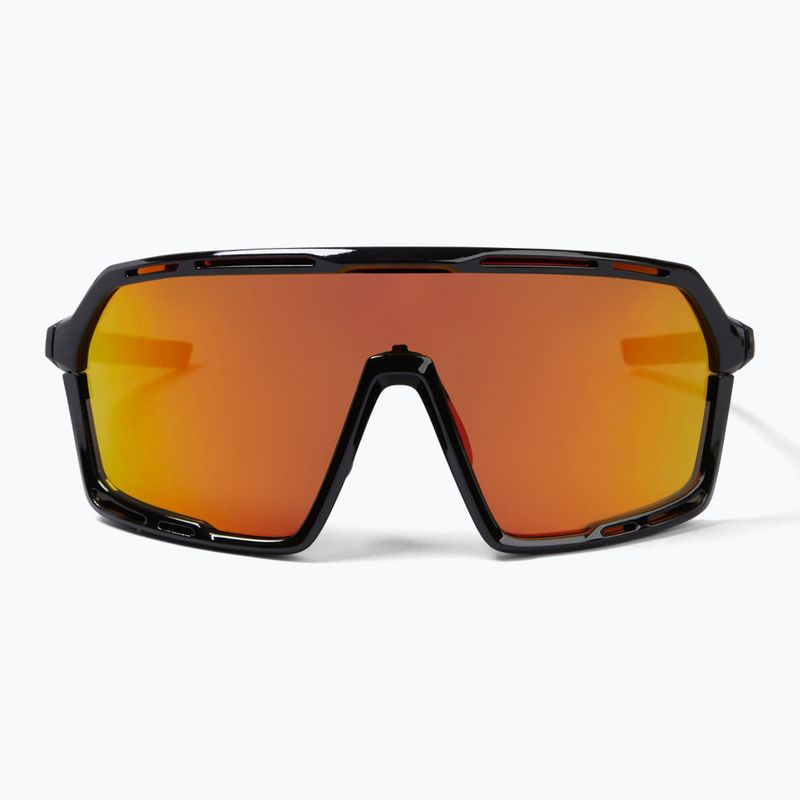 Endura Pro SL schwarz/sunset revo braun/klar silber flash mirror/amber Sonnenbrille 2