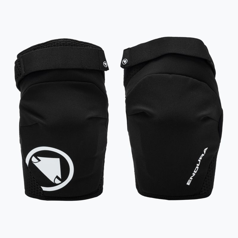 Fahrrad-Knieschoner Kinder Endura Singletrack Youth Knee Pads black