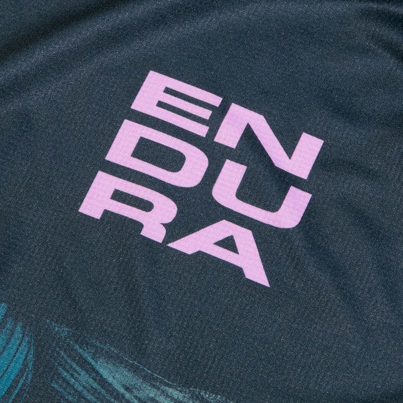 Fahrrad Longsleeve Herren Endura Tropical Print Ltd grey 9