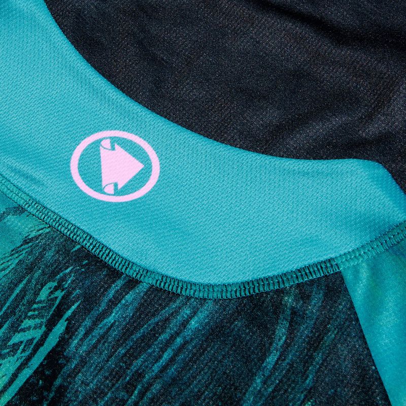 Fahrrad Longsleeve Herren Endura Tropical Print Ltd atlantic 11