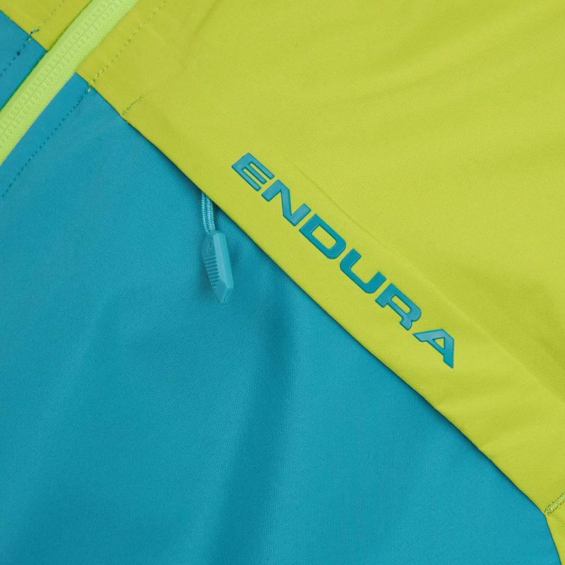 Fahrradjacke Herren Endura Singletrack II Waterproof lime green 3
