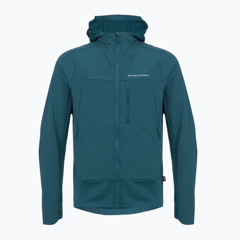 Fahrradjacke Herren Endura MT500 Polartec barra blue