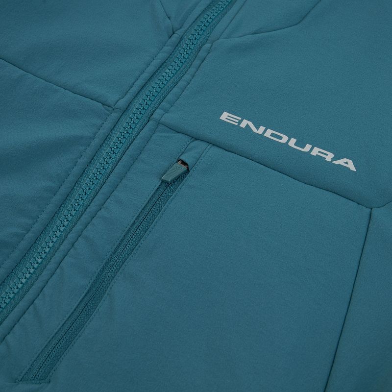 Fahrradjacke Herren Endura MT500 Polartec barra blue 3