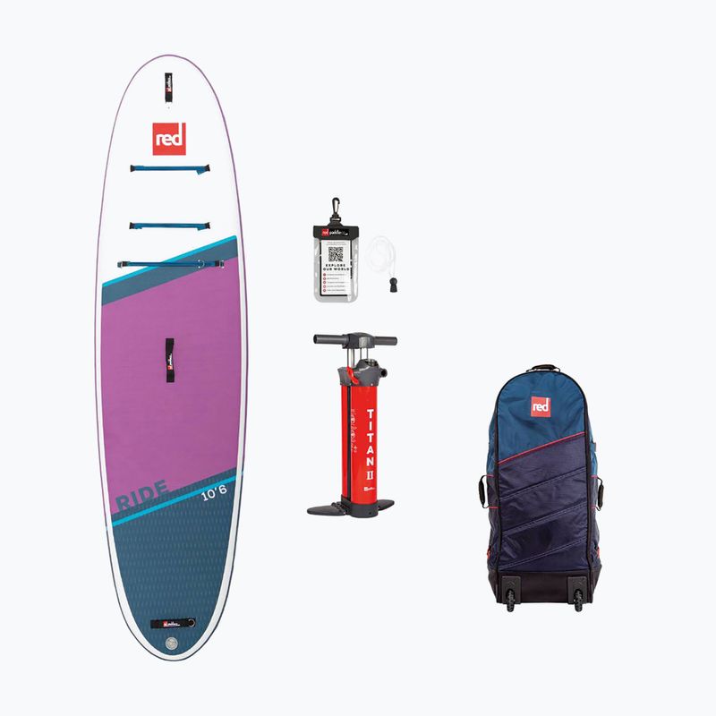 SUP Brett Red Paddle Co Ride 10'6  SE lila 17611 15