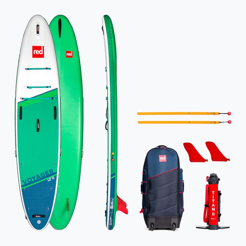 SUP Brett Red Paddle Co Voyager 12'6  grün 17623