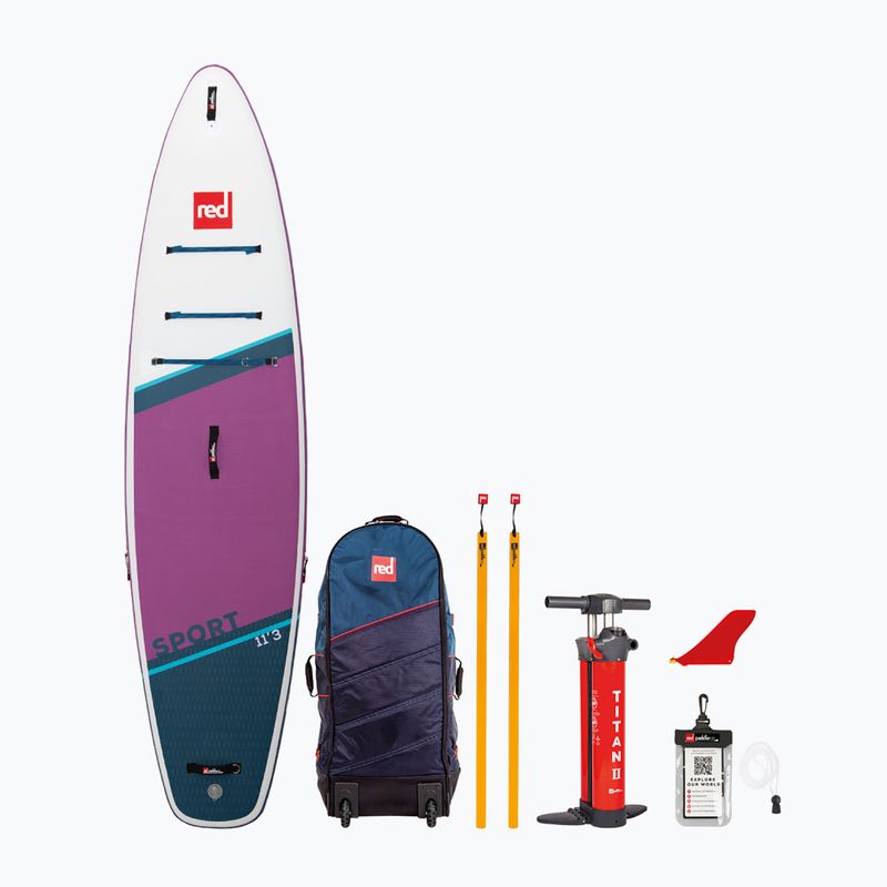 SUP Brett Red Paddle Co Sport 2024 11'3" lila