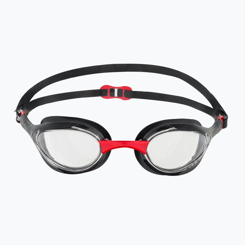 ZONE3 Volare Streamline Rennschwimmbrille schwarz/rot 2