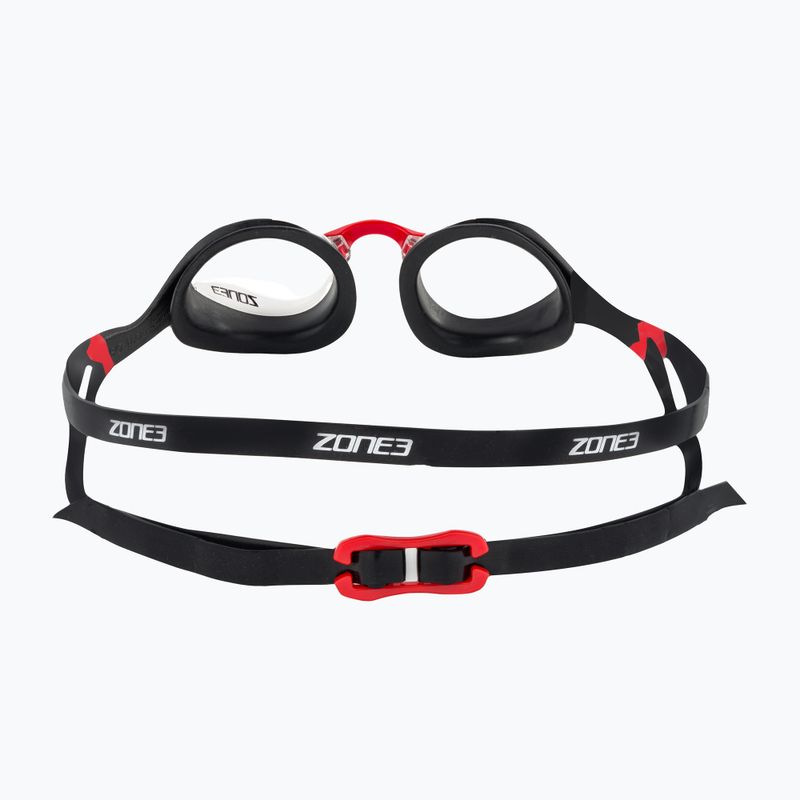 ZONE3 Volare Streamline Rennschwimmbrille schwarz/rot 5