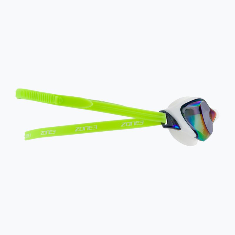 Zone3 Aspect 117 Schwimmbrille weiß und grün SA20GOGAS117_OS 3