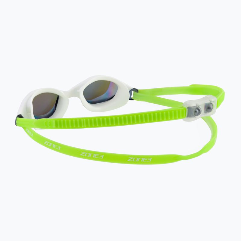 Zone3 Aspect 117 Schwimmbrille weiß und grün SA20GOGAS117_OS 4