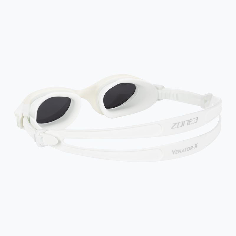 ZONE3 Venator-X Schwimmbrille weiß 4