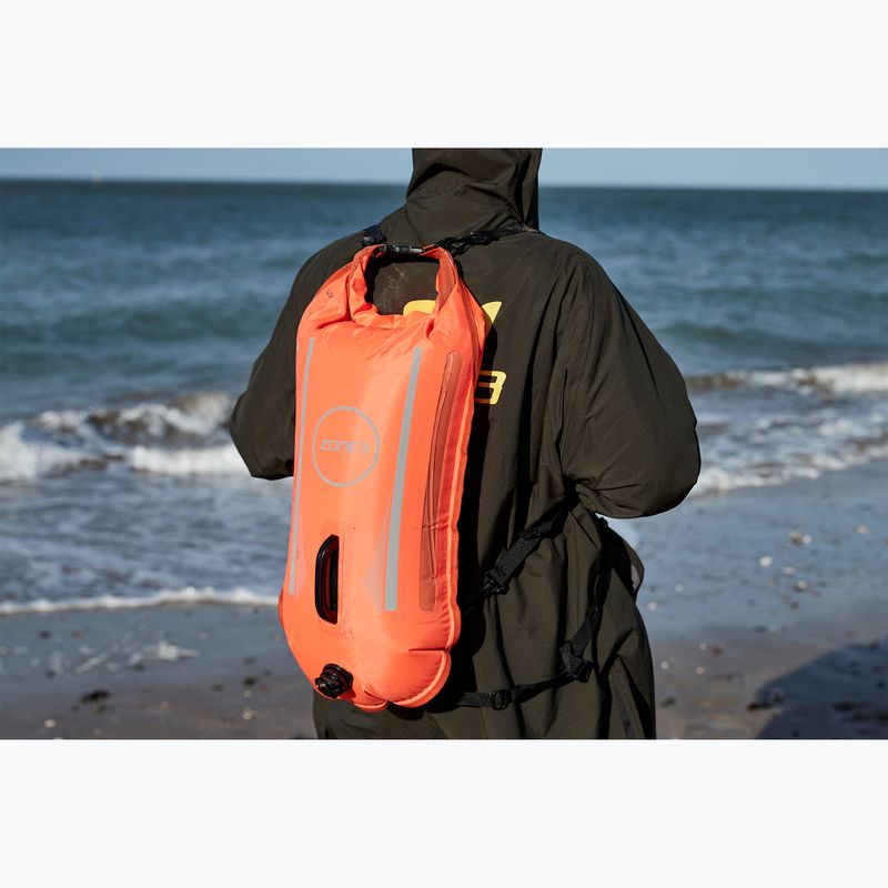 ZONE3 Dry Bag 2 Led Light orange Belay Boje 3