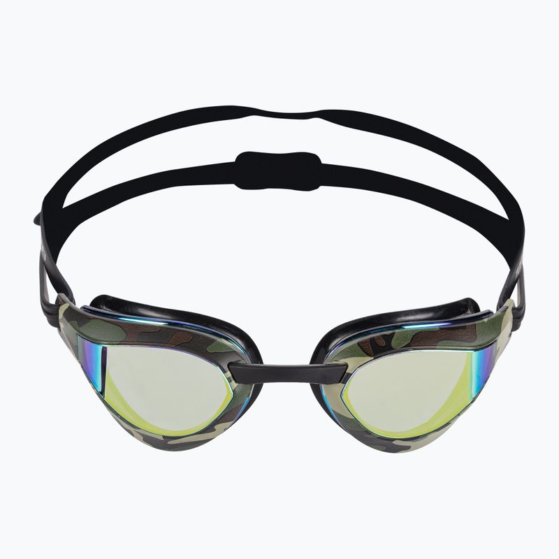 ZONE3 Viper-Speed schwarz/grün/camo Schwimmbrille 2