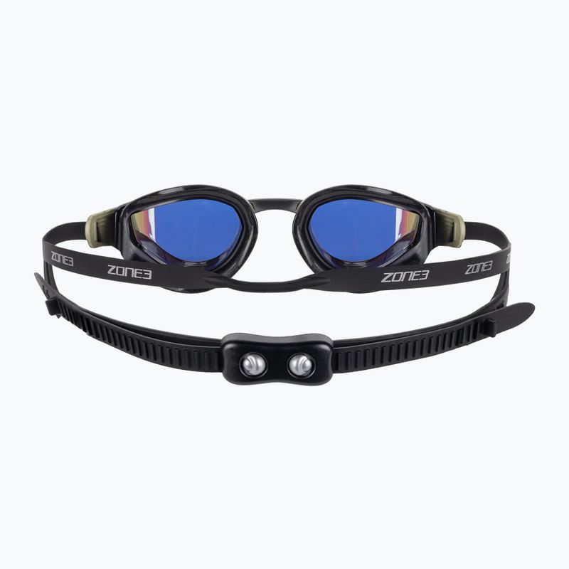 ZONE3 Viper-Speed schwarz/grün/camo Schwimmbrille 4