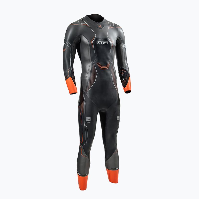 Zone3 Vanquish-X Triathlon Neoprenanzug für Herren schwarz WS22MVAN101