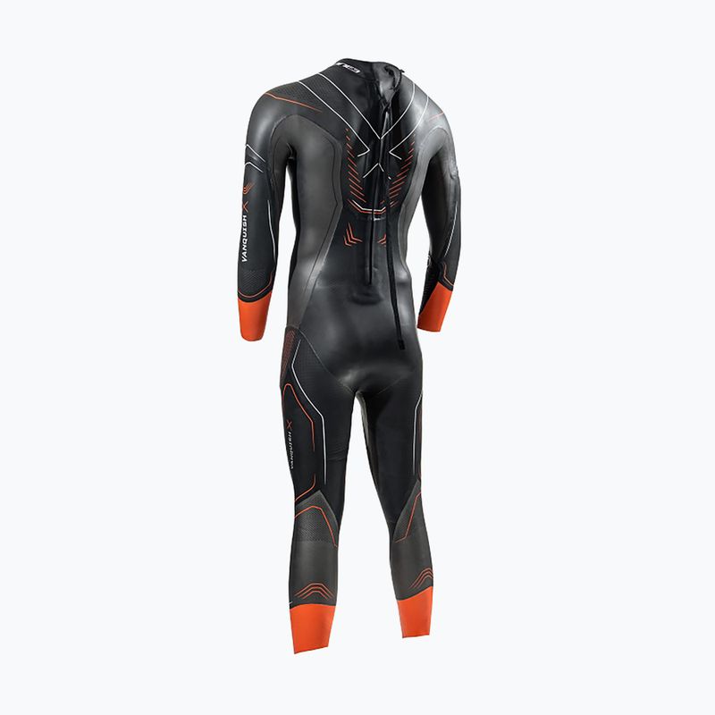 Zone3 Vanquish-X Triathlon Neoprenanzug für Herren schwarz WS22MVAN101 2