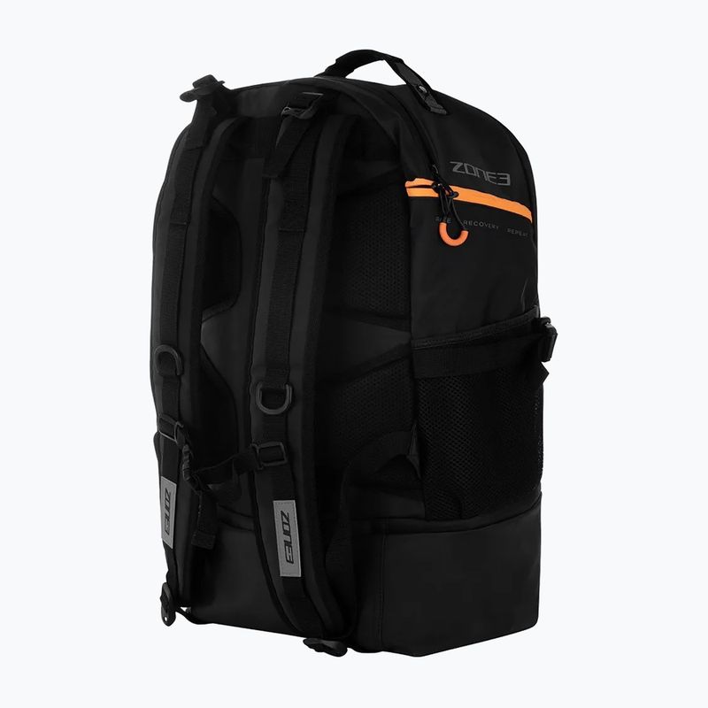 ZONE3 Race Performance 40 l schwarzer Schwimmrucksack 2