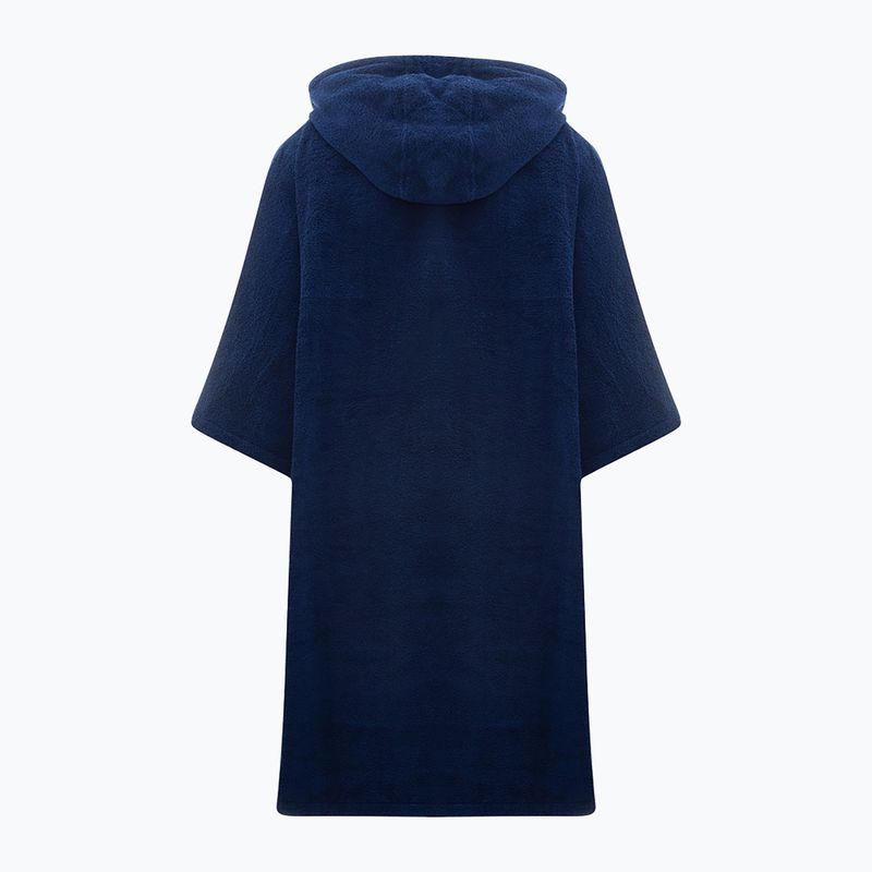 Zone3 Frottee-Wickelmantel navy blau Poncho OW22UTCR103 2