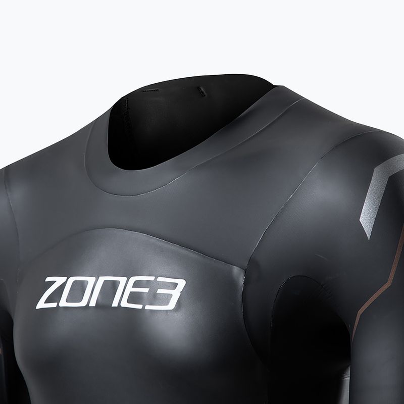 Herren ZONE3 Thermal Agile 3 mm schwarz/gold Triathlon Neoprenanzug 3