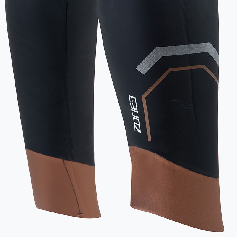Herren ZONE3 Thermal Agile 3 mm schwarz/gold Triathlon Neoprenanzug 5