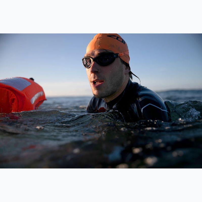 Schwimmbrille ZONE3 Venator-X black/neon orange 3