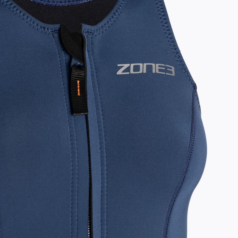 Schaumstoff für das Schwimmen Damen ZONE3 Yulex Sleeveless navy 3