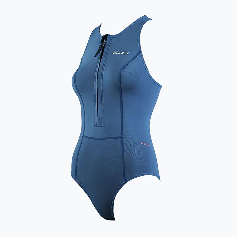 Schaumstoff für das Schwimmen Damen ZONE3 Yulex Sleeveless navy 5