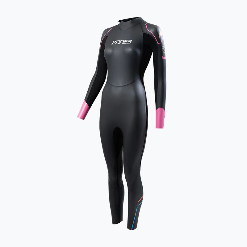 ZONE3 Aspect Breaststroke 3.5 mm Damen Neoprenanzug schwarz/rosa