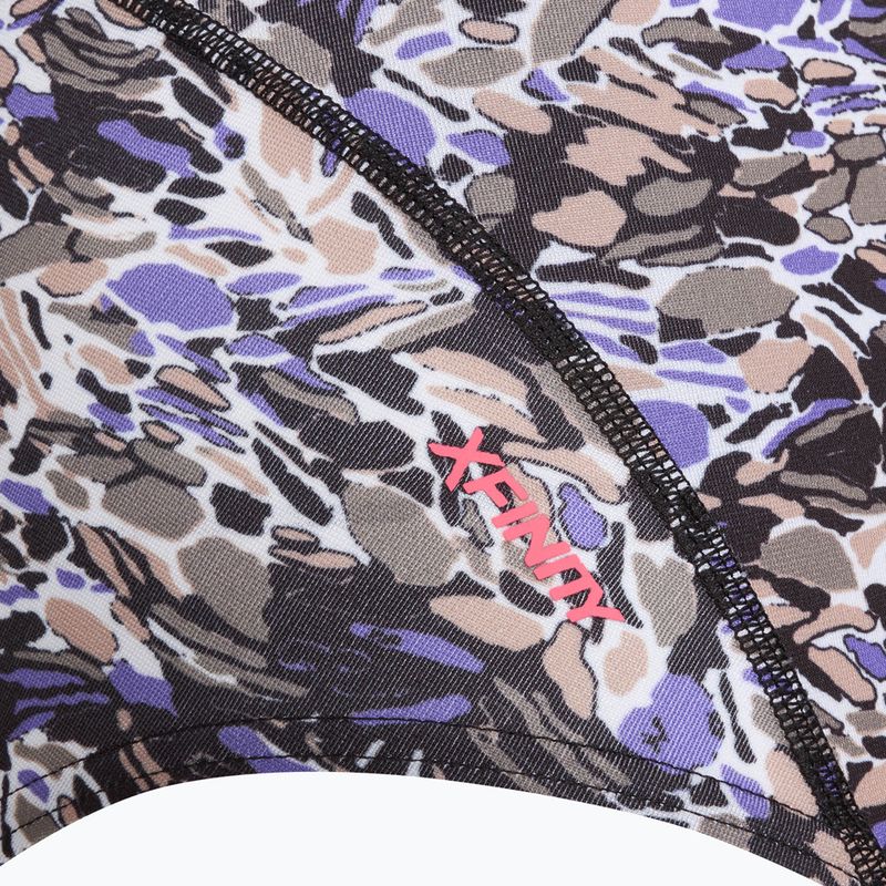 Einteiler Badeanzug Damen ZONE3 Pacific Koa Strap Back black/green 3