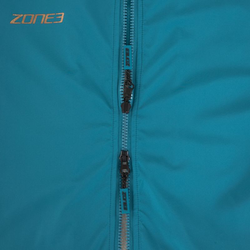 Mantel ZONE3 Recycled Thermo-tech Robe Parka teal/copper 4