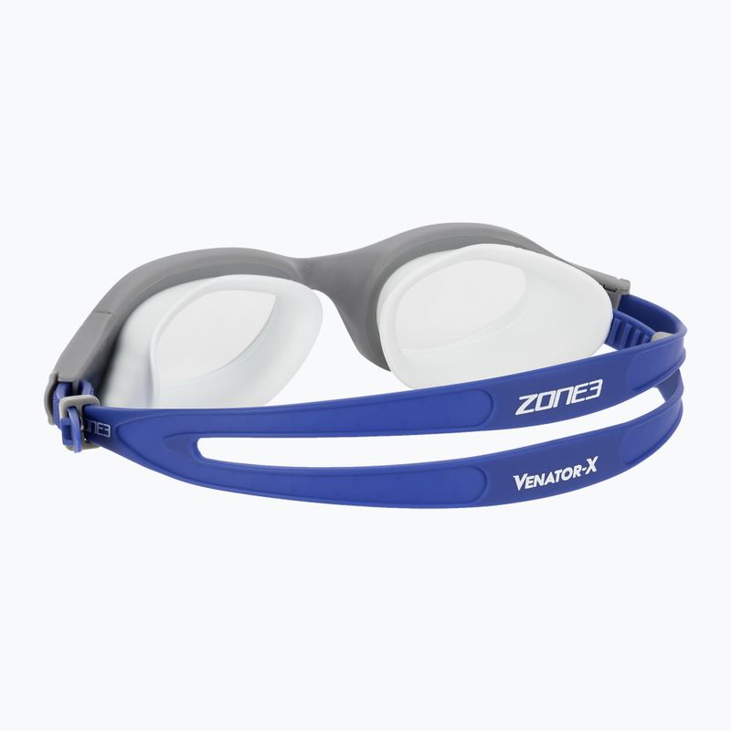 ZONE3 Venator-X Schwimmbrille grau/royal blau/klar