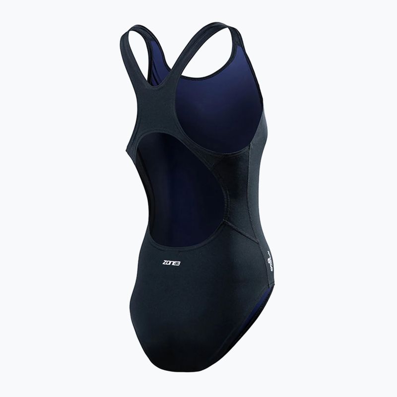 Einteiler Badeanzug Damen ZONE3 OWS Renew Classic black 5