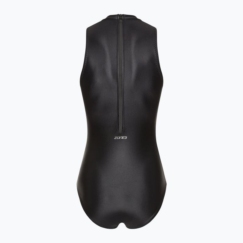 Einteiler Badeanzug Damen ZONE3 OWS Ti+ Thermal High Neck black 2