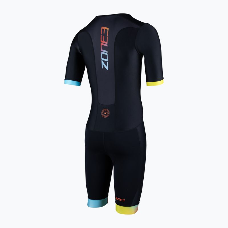 Triathlon-Anzug Herren ZONE3 Activate+ Trisuit black/neon 2