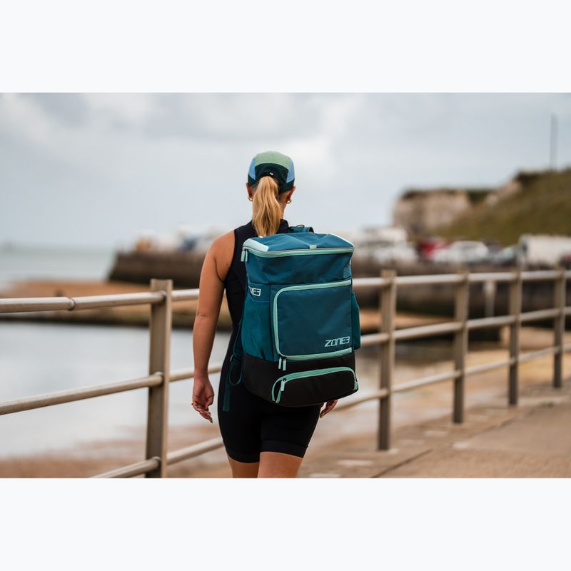 Rucksack ZONE3 Transition 40 l teal/sky 9