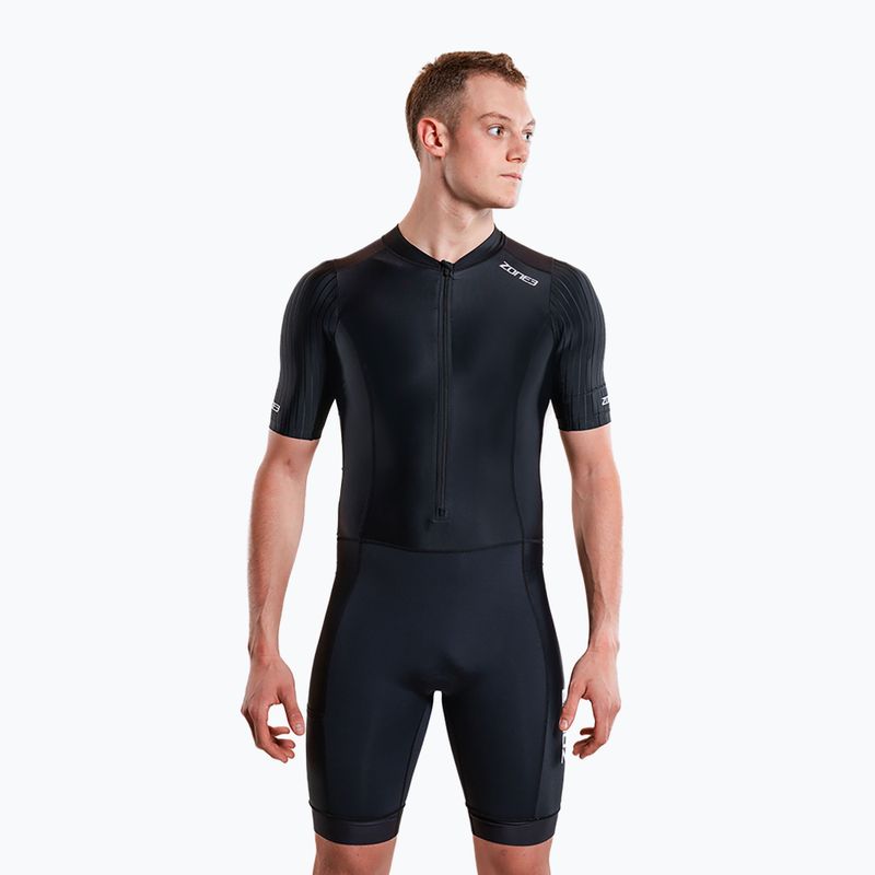 Triathlonanzug Herren ZONE3 Activate+ Trisuit black 3