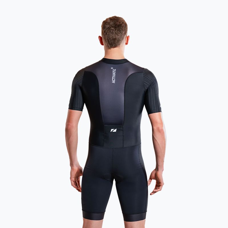 Triathlonanzug Herren ZONE3 Activate+ Trisuit black 5