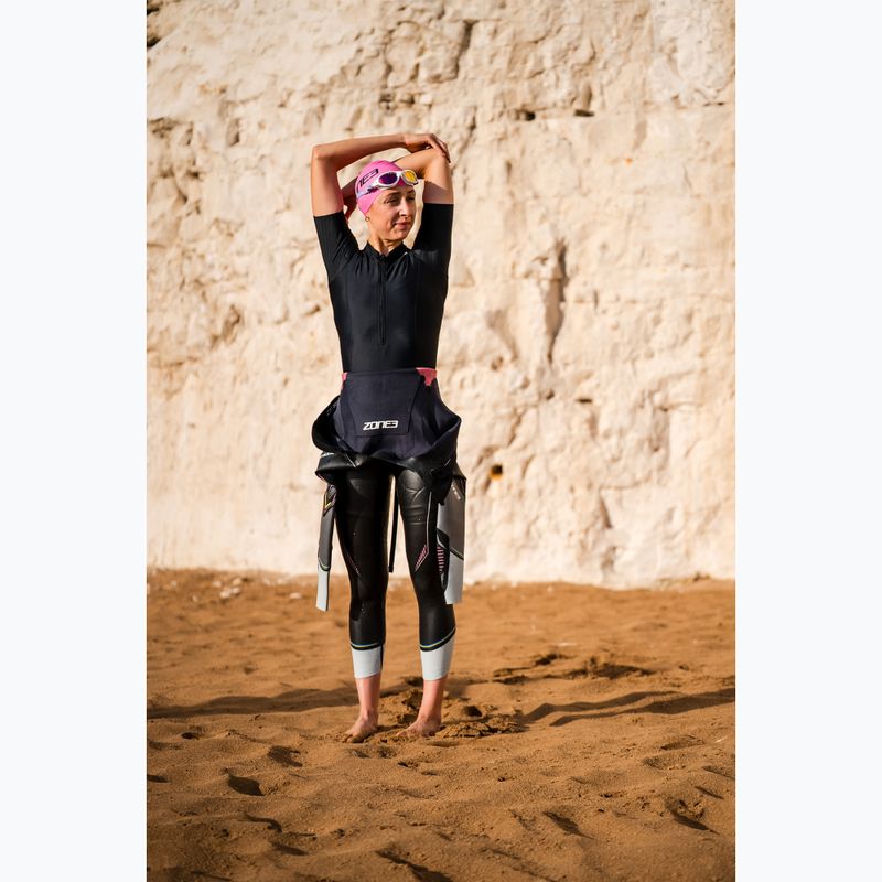 Damen-Triathlonanzug ZONE3 Activate+ Trisuit black 12