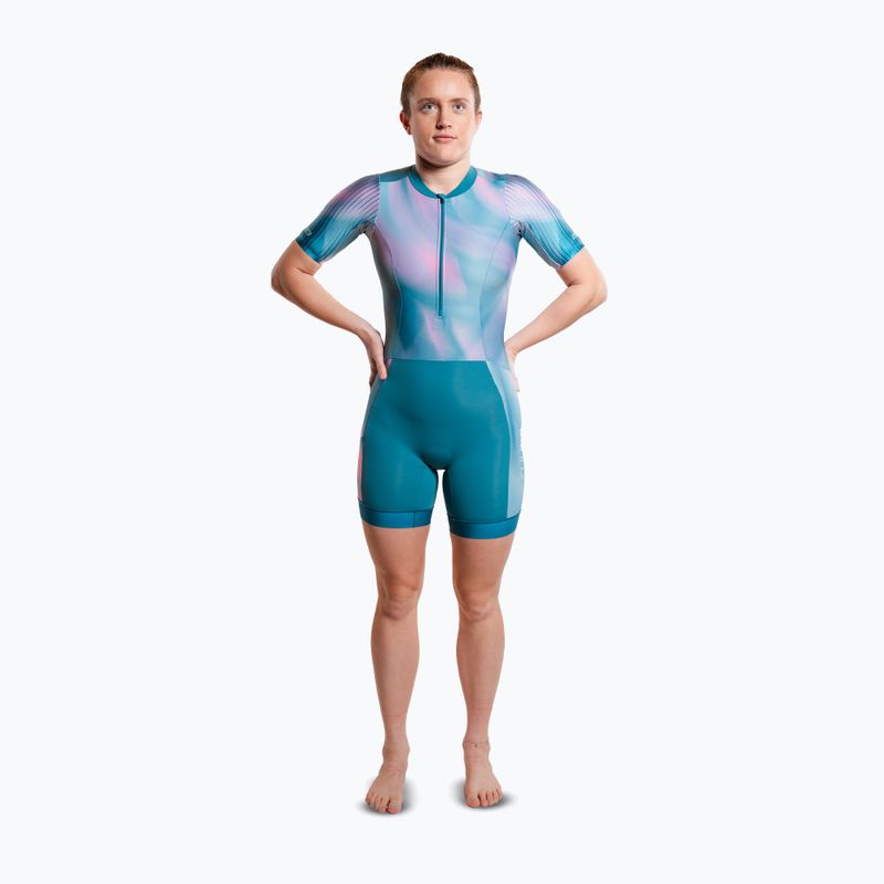 Damen-Triathlonanzug ZONE3 Activate+ Trisuit print 3